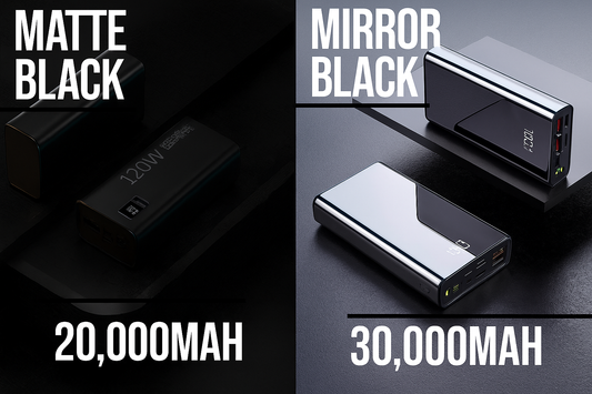 120W Super Fast Charging Power Bank (Large Capacity, Portable, Multi-Port)