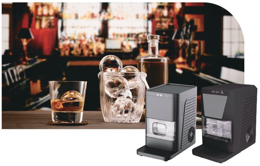 Premium Countertop Ice Maker Machines – Crushed, Bullet & Crystal Clear Ice | Fast & Quiet Cooling