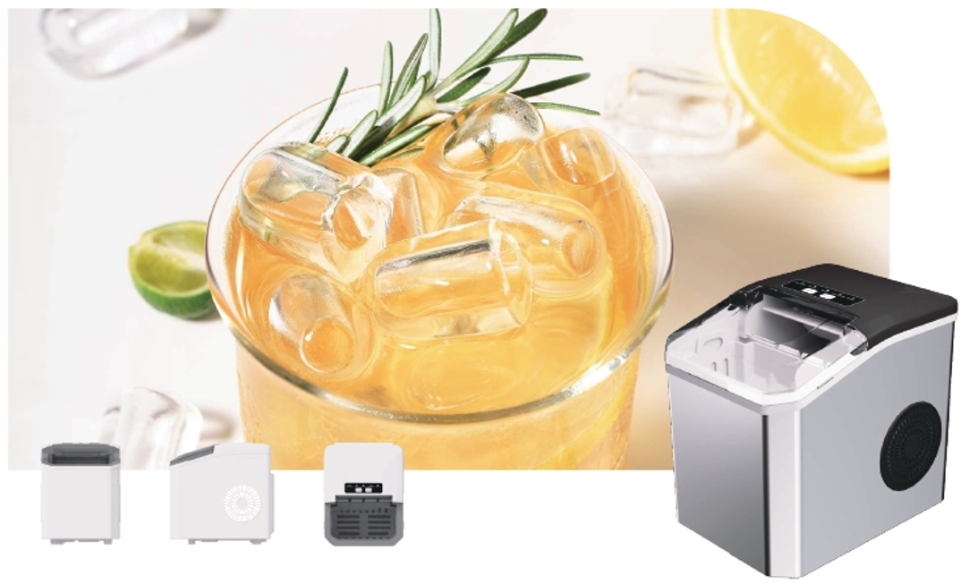 Premium Countertop Ice Maker Machines – Crushed, Bullet & Crystal Clear Ice | Fast & Quiet Cooling