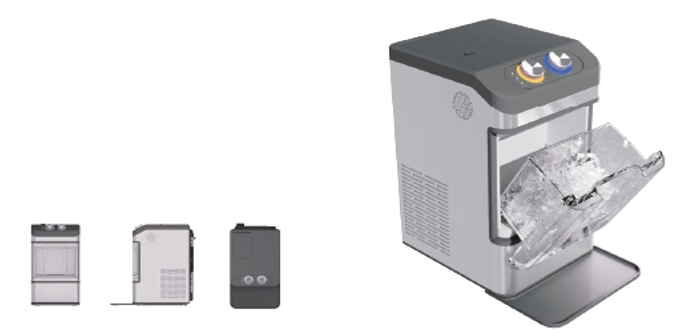 Premium Countertop Ice Maker Machines – Crushed, Bullet & Crystal Clear Ice | Fast & Quiet Cooling